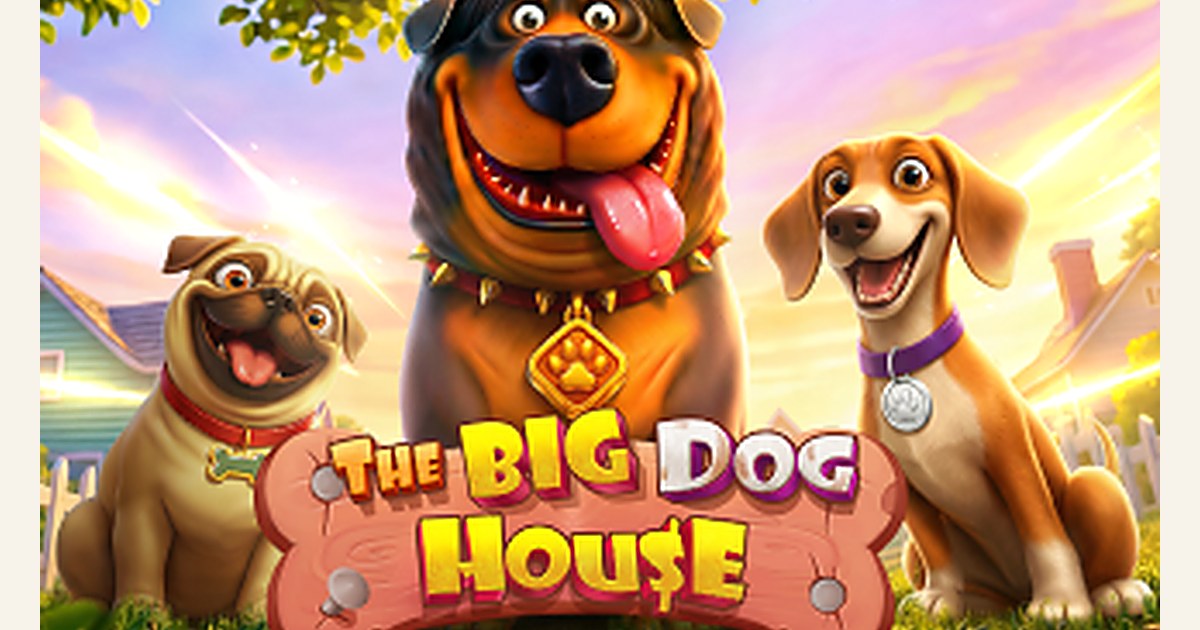 Обложка слота The Big Dog House от Pragmatic Play
